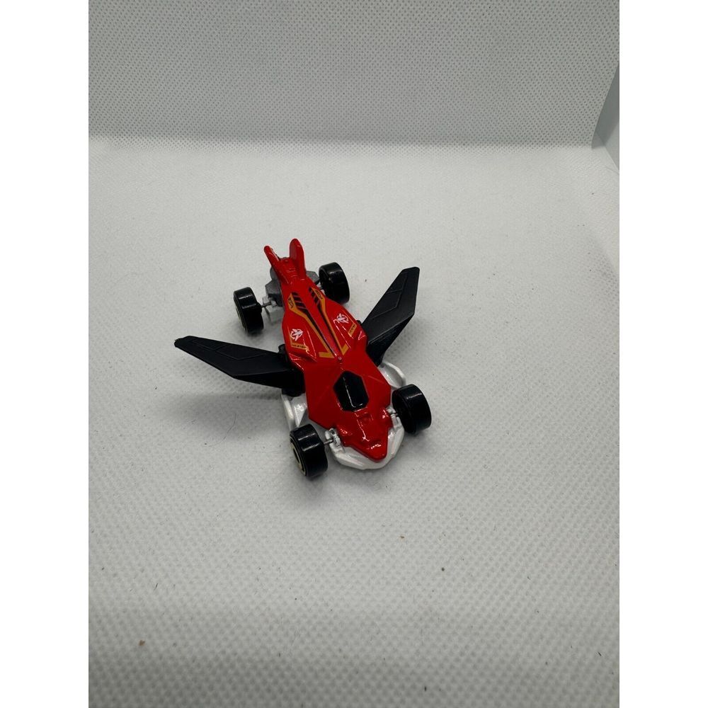 Hot Wheels Experimotors Airuption with Wings Yellow Wheels Diecast Airplane car
